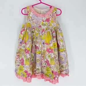 Liberty Of London for Tatget Floral Sleeveless Dress 4T